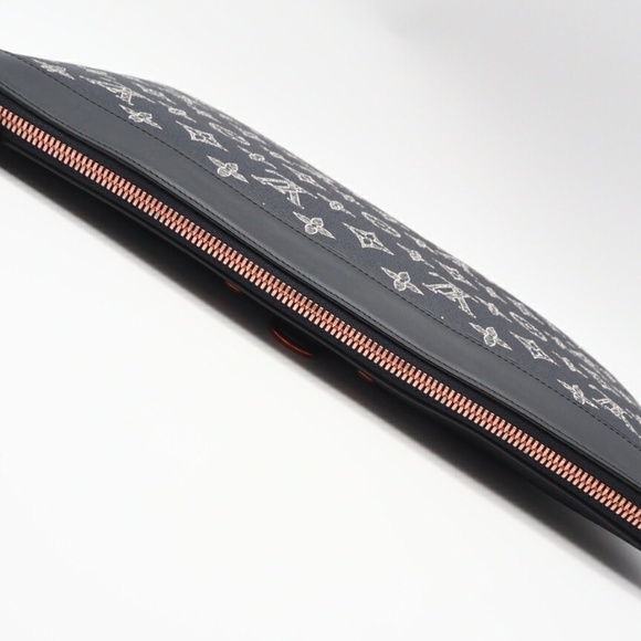 LOUIS VUITTON Monogram Ink Upside Down Pochette Apollo M62905 Clutch Bag in N...